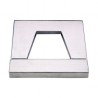 Embellecedor Inox Cortina Ø 600 mm satinado