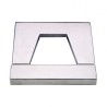 Embellecedor Inox Cortina Ø 600 mm satinado