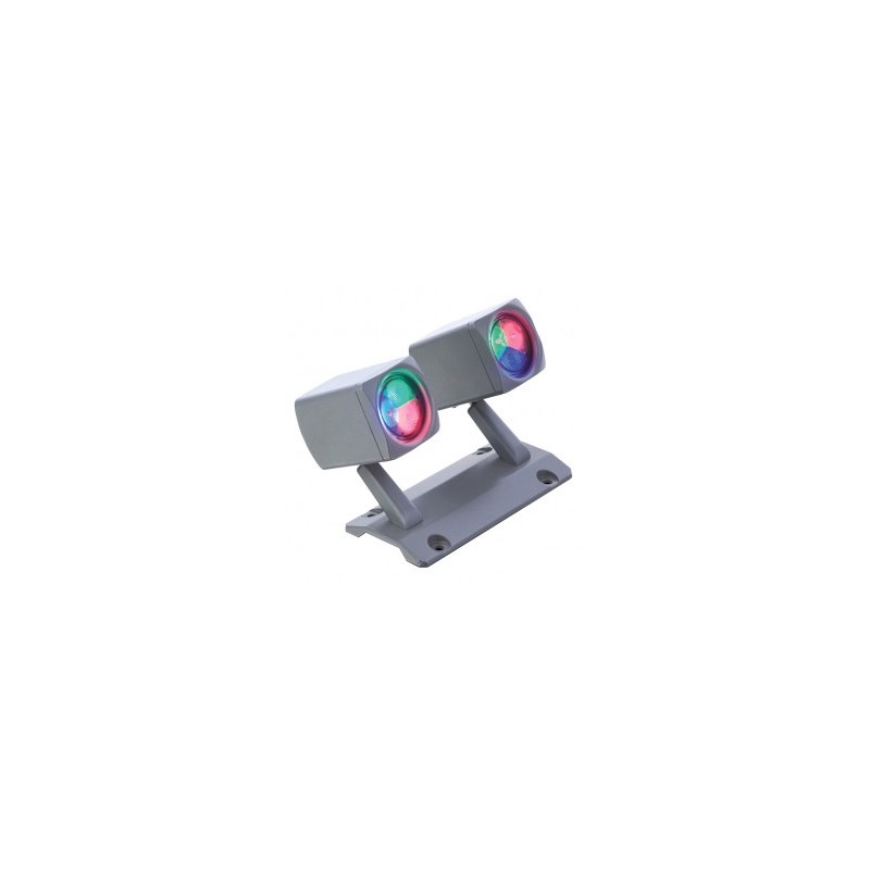 Proyector Mini Quadraled 2 puntos de luz