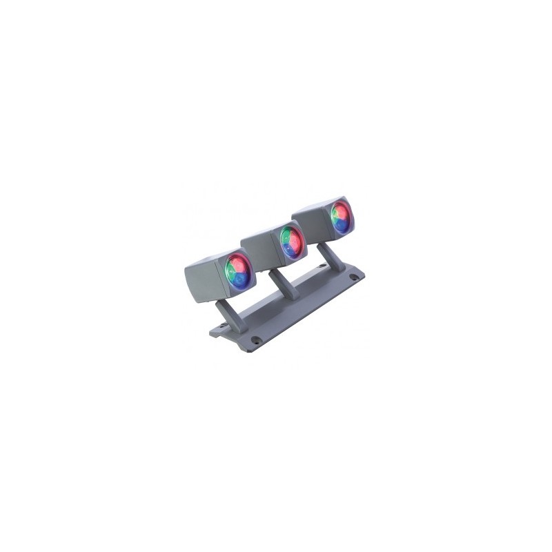 Proyector Mini Quadraled 3 puntos de luz