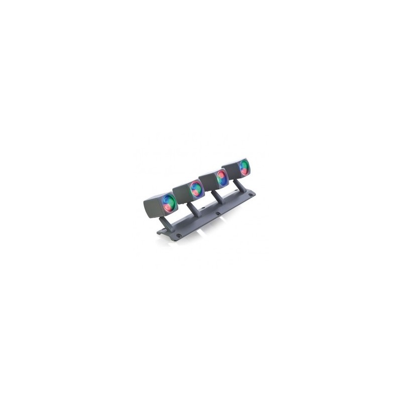 Proyector Mini Quadraled 4 puntos de luz