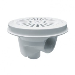 Dren de fondo circular Ø 200 mm con rejilla plana AstralPool