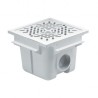 Dren de fondo con rejilla ABS cuadrado 210 mm x 210 mm AstralPool