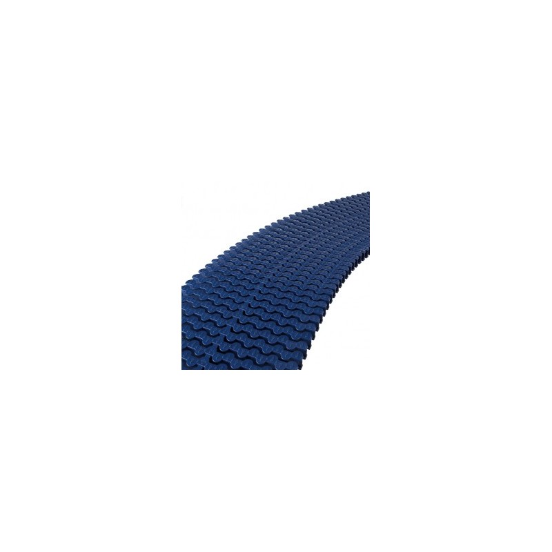 Módulo rejilla transversal azul para curvas AstralPool