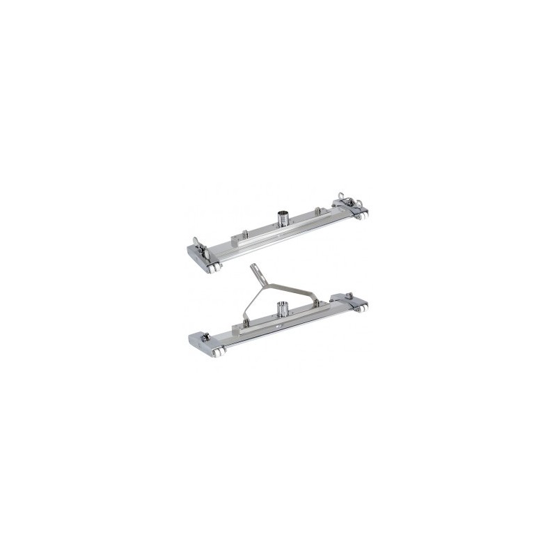 Barredora limpiafondos de aluminio Doble