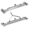 Barredora limpiafondos de aluminio Doble