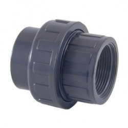Enlace mixto 3 piezas PVC cementar y roscar hembra