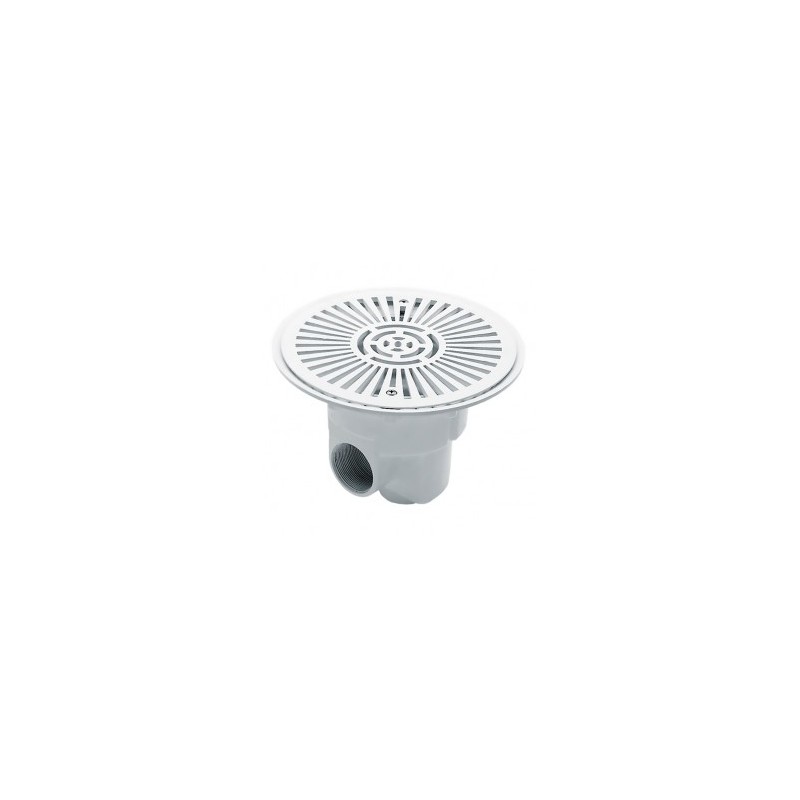 Dren de fondo circular Ø 270 mm con rejilla ABS AstralPool