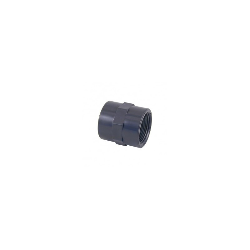 Manguito unión mixto PVC cementar y roscar