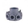 Cabezal colector PVC para filtros para brazos de 1"