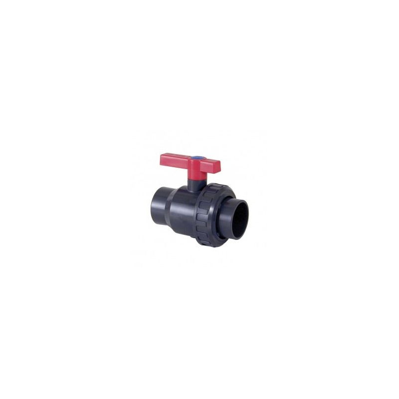 Válvula de bola Uniblock PVC PE-EPDM cementar