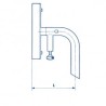 Soporte panel de viraje AstralPool