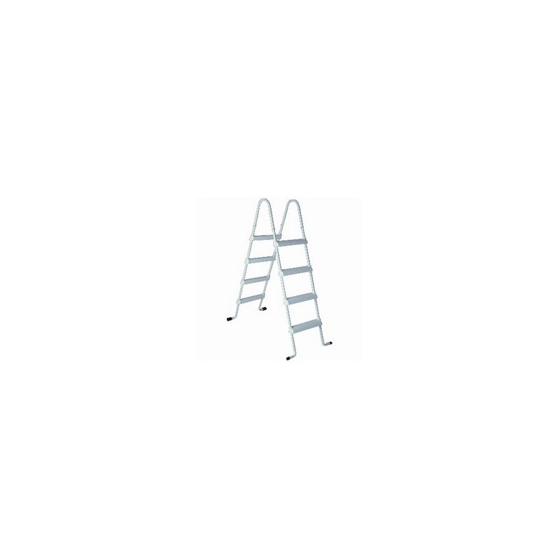Escalera con plataforma 2x3 para piscina elevada