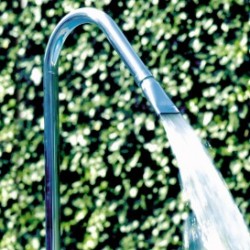 Cañon Inox de agua para piscina (sin boquilla)