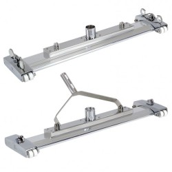 Barredora limpiafondos de aluminio Doble