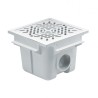 Dren de fondo con rejilla ABS cuadrado 210 mm x 210 mm AstralPool