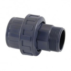 Enlace mixto m/h 3 piezas PVC cementar y roscar