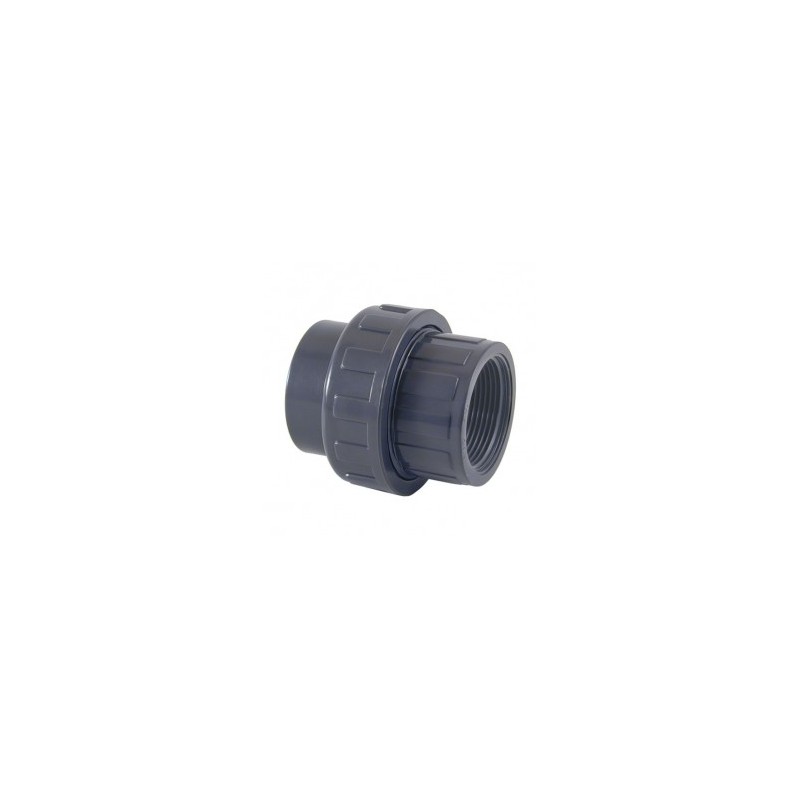 Enlace mixto 3 piezas PVC cementar y roscar hembra